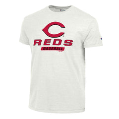 Cincinnati Reds Champion Ultimate Tri-blend T-Shirt - White T-shirts