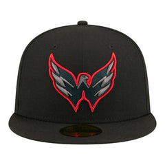 Washington Capitals New Era Color Pop 59FIFTY Fitted Hat - Black | US 203778842