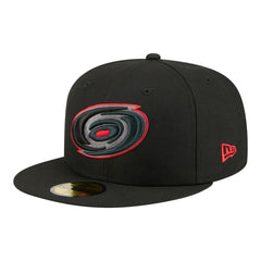 Carolina Hurricanes New Era Color Pop 59FIFTY Fitted Hat - Black | US 203778846