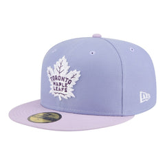 Toronto Maple Leafs New Era Lavender Bloom 59FIFTY Fitted Hat - Light Purple/Purple | US 203778863