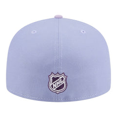 Vegas Golden Knights New Era Lavender Bloom 59FIFTY Fitted Hat - Light Purple/Purple | US 203778864