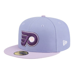 Philadelphia Flyers New Era Lavender Bloom 59FIFTY Fitted Hat - Light Purple/Purple | US 203778865