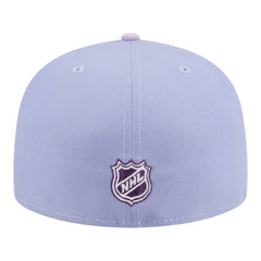 Philadelphia Flyers New Era Lavender Bloom 59FIFTY Fitted Hat - Light Purple/Purple | US 203778865