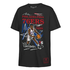 VJ Edgecombe Philadelphia 76ers Outerstuff Youth Chalked Up Player Name & Number T-Shirt Black outlet