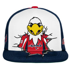 Washington Capitals Mitchell & Ness Youth Mascot Snapback Hat - Navy | US 203788034