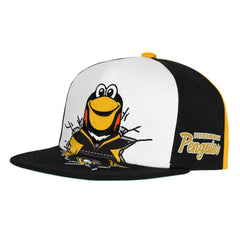 Pittsburgh Penguins Mitchell & Ness Youth Mascot Snapback Hat - Black | US 203788039