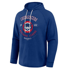 Chicago Cubs Darius Rucker Collection by Fanatics Raglan Hooded Long Sleeve T-Shirt - Royal T-shirts