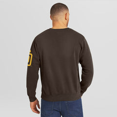 San Diego Padres Darius Rucker Collection by Fanatics Washed Crew Neck Pullover Sweatshirt - Brown Pullover