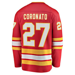 Matt Coronato Calgary Flames Fanatics Home Breakaway Jersey - Red | US 203789034
