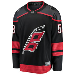 Jackson Blake Carolina Hurricanes Fanatics Home Breakaway Jersey - Black | US 203789036