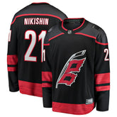 Alexander Nikishin Carolina Hurricanes Fanatics Home Breakaway Jersey - Black | US 203789038
