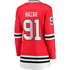 Frank Nazar Chicago Blackhawks Fanatics Women's Home Breakaway Jersey - Red | US 203789041
