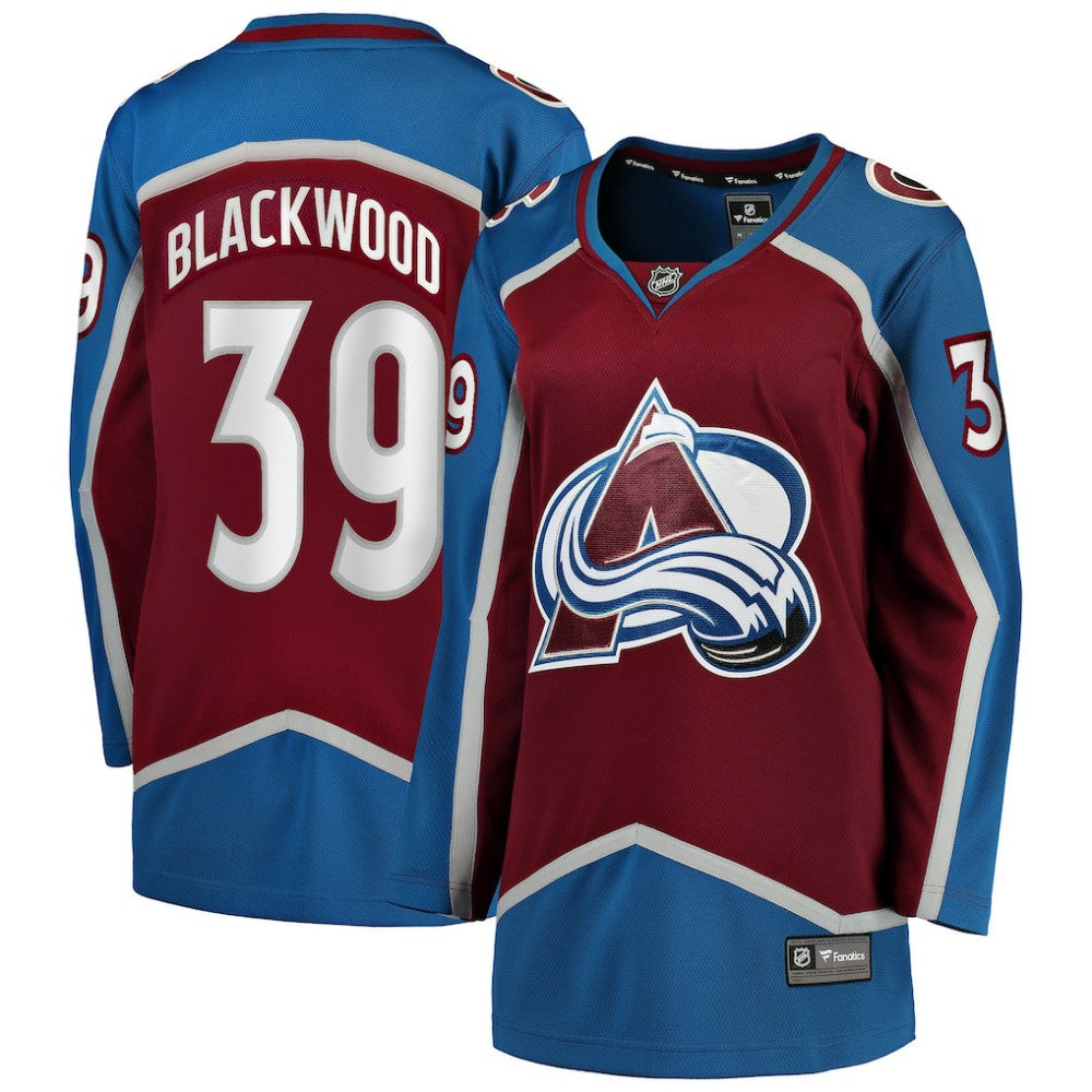 Mackenzie Blackwood Colorado Avalanche Fanatics Women's Home Breakaway Jersey - Burgundy | US 203789046
