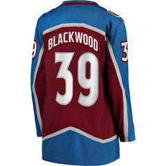Mackenzie Blackwood Colorado Avalanche Fanatics Women's Home Breakaway Jersey - Burgundy | US 203789046
