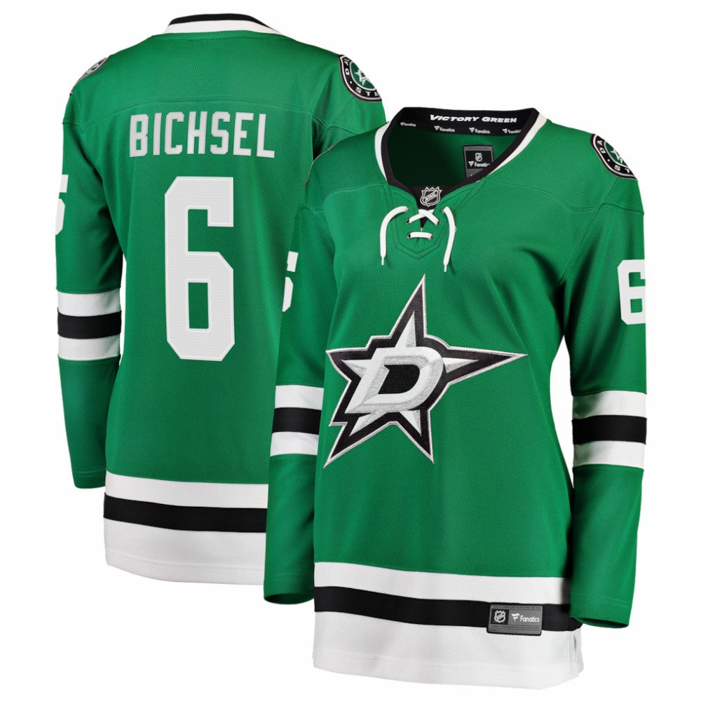 Lian Bichsel Dallas Stars Fanatics Women's Home Breakaway Jersey - Kelly Green | US 203789052