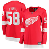 Emmitt Finnie Detroit Red Wings Fanatics Women's Home Breakaway Jersey - Red | US 203789056