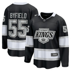 Quinton Byfield Los Angeles Kings Fanatics Home Breakaway Jersey - Black | US 203789057