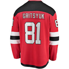 Arseny Gritsyuk New Jersey Devils Fanatics Home Breakaway Jersey - Red | US 203789061
