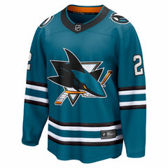 Will Smith San Jose Sharks Fanatics Home Breakaway Jersey - Teal | US 203789065
