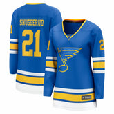 Jimmy Snuggerud St. Louis Blues Fanatics Women's Home Breakaway Jersey - Blue | US 203789072