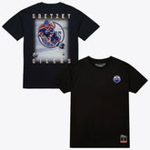 Wayne Gretzky Edmonton Oilers Mitchell & Ness Photo T-Shirt - Black | US 203789840