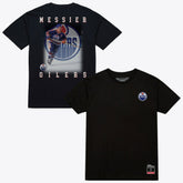 Mark Messier Edmonton Oilers Mitchell & Ness Photo T-Shirt - Black | US 203789842