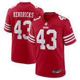 Eric Kendricks San Francisco 49ers Team Game Jersey - Scarlet Jerseys