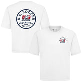 USMNT Levelwear Luxe Signature Knit Transit T-Shirt White