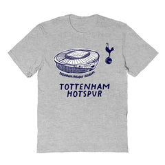 Tottenham Hotspur Vive La Fete Youth Chilena Style T-Shirt Gray