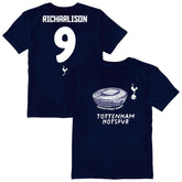 Richarlison Tottenham Hotspur Vive La Fete Youth Player Name & Number Stadium Style T-Shirt Navy