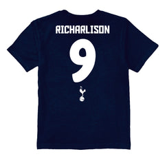Richarlison Tottenham Hotspur Vive La Fete Youth Player Name & Number Stadium Style T-Shirt Navy