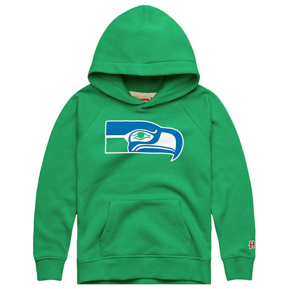 Seattle Seahawks Homage Youth '76 Season Tri-Blend Hoodie - Green Hoodies