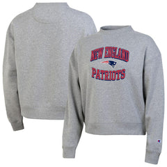 New England Patriots Champion Women's Triumph Tri-Blend Sweatshirt - Gray Sweatshirts