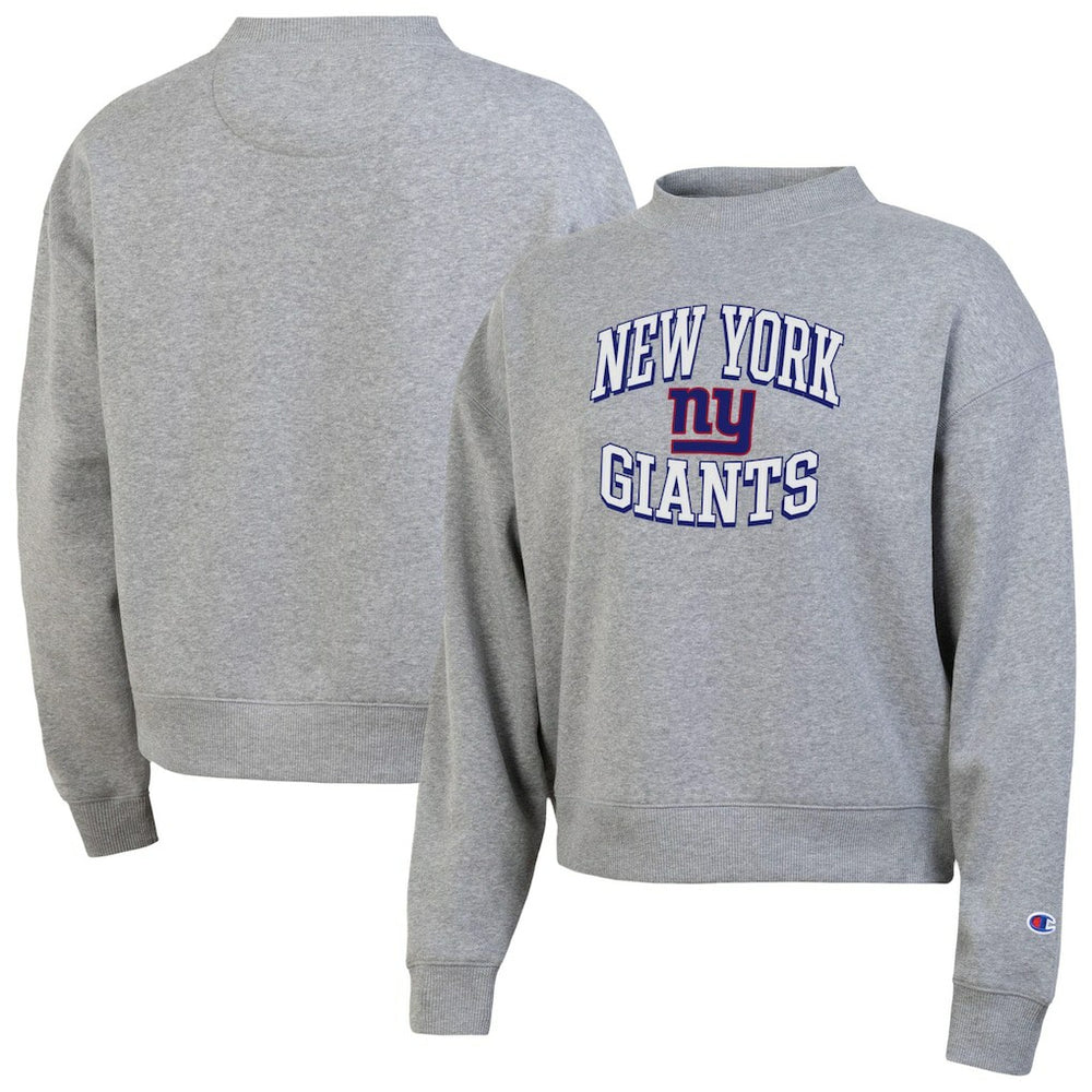 New York Giants Champion Women's Triumph Tri-Blend Sweatshirt - Gray Sweatshirts