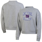 New York Giants Champion Women's Triumph Tri-Blend Sweatshirt - Gray Sweatshirts