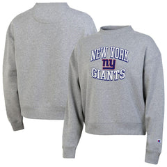 New York Giants Champion Women's Triumph Tri-Blend Sweatshirt - Gray Sweatshirts