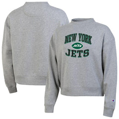 New York Jets Champion Women's Triumph Tri-Blend Sweatshirt - Gray Sweatshirts
