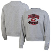San Francisco 49ers Champion Women's Triumph Tri-Blend Sweatshirt - Gray Sweatshirts