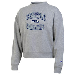 Seattle Seahawks Champion Women's Triumph Tri-Blend Sweatshirt - Gray Sweatshirts