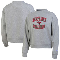 Tampa Bay Buccaneers Champion Women's Triumph Tri-Blend Sweatshirt - Gray Sweatshirts