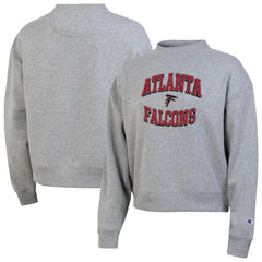 Atlanta Falcons Champion Women's Triumph Tri-Blend Sweatshirt - Gray Sweatshirts