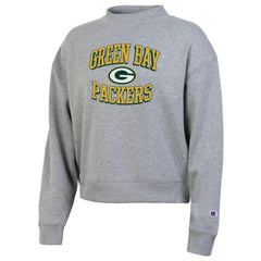 Green Bay Packers Champion Women's Triumph Tri-Blend Sweatshirt - Gray Sweatshirts