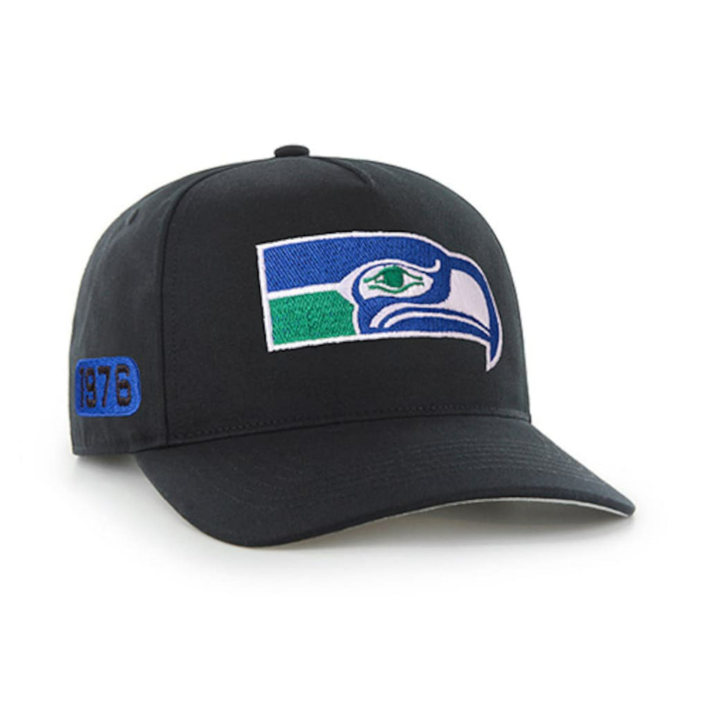 Seattle Seahawks '47 Blackout Date Hitch Adjustable Hat - Black Hats