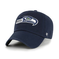 Seattle Seahawks '47 Clean Up Adjustable Hat - College Navy Hats