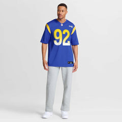 Harrison Mevis Los Angeles Rams Team Game Jersey - Royal Jerseys