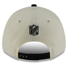 New England Patriots New Era Super Bowl LX 9FORTY Adjustable Hat - Cream/Black Hats