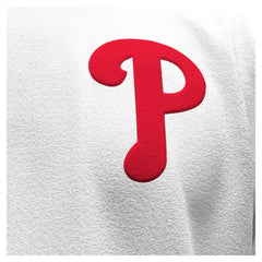 Philadelphia Phillies Fanatics Women's Baseball Stitch Spirit Jersey Long Sleeve T-Shirt - White Jerseys