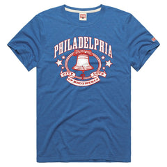 Philadelphia Phillies Homage Tri-Blend Hyperlocal T-Shirt - Royal T-shirts