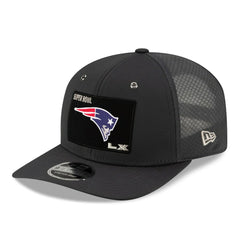New England Patriots New Era Super Bowl LX Opening Night 9SEVENTY Adjustable Hat - Charcoal Hats