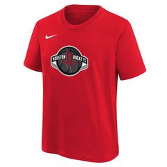 Houston Rockets Youth Team Essential Logo T-Shirt Red - Nike